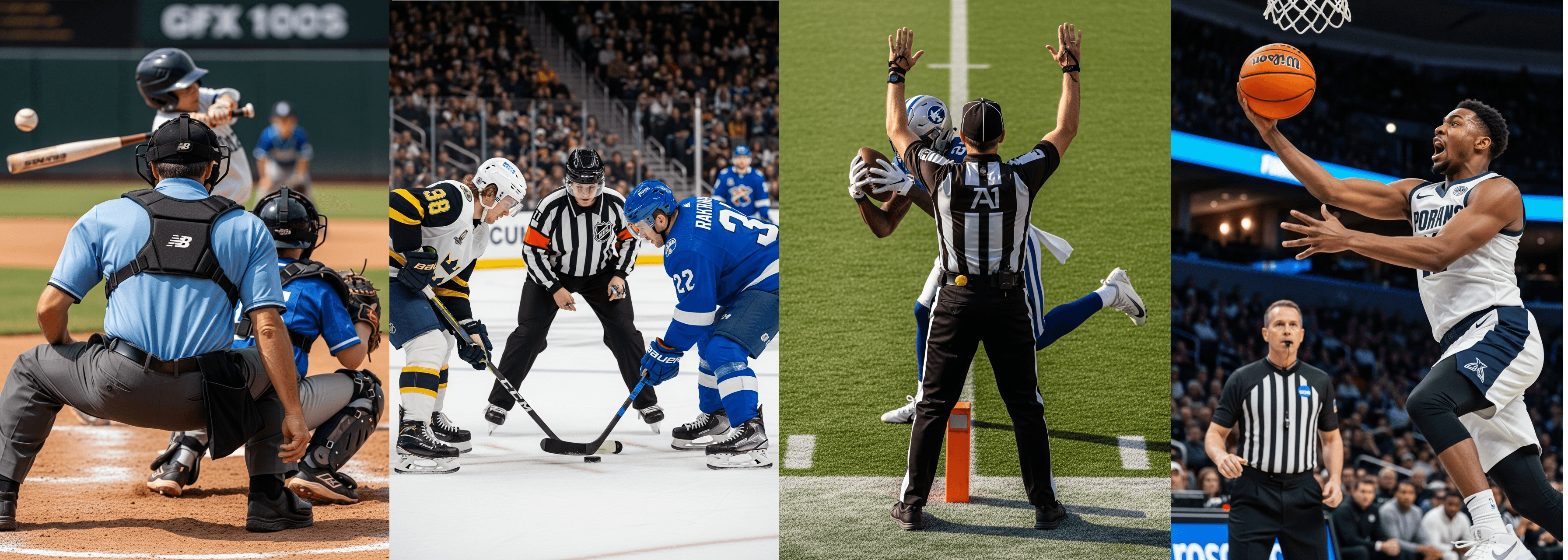 Abstract background representing officiating